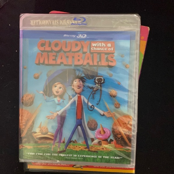 Media Bluray 3d Cloudy With A Chance Of Meatballs Poshmark